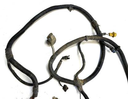 94 - 95 Jeep YJ Wrangler head light wire harness grill wiring turn signal horn