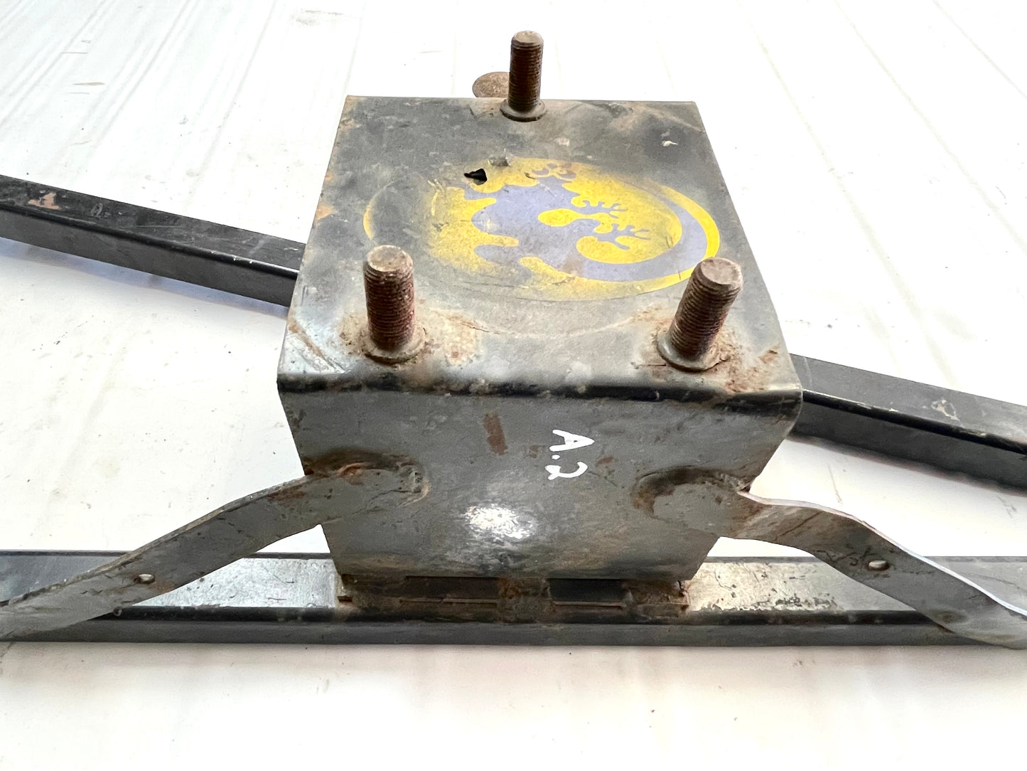 Jeep CJ spare tire rack carrier CJ7 CJ8 Factory swing away w/ brackets FREE SHIP