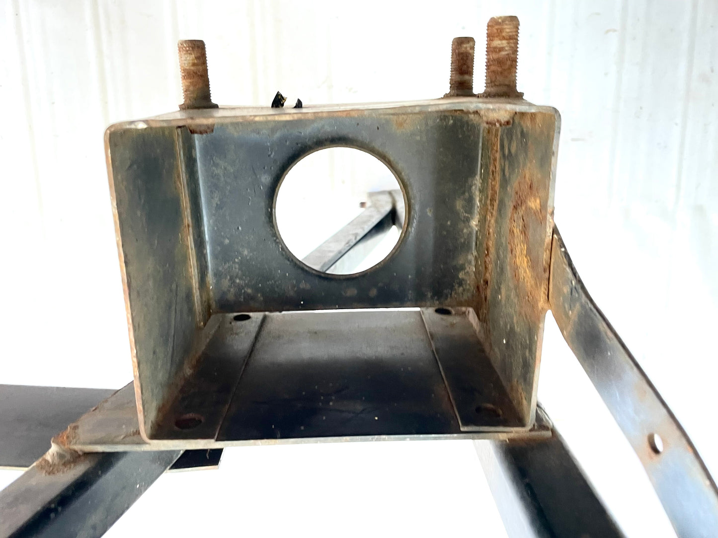 Jeep CJ spare tire rack carrier CJ7 CJ8 Factory swing away w/ brackets FREE SHIP