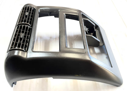 Jeep TJ Wrangler center bezel vent plastic dash trim with vents dark grey agate