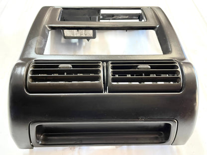 Jeep TJ Wrangler center bezel vent plastic dash trim with vents dark grey agate