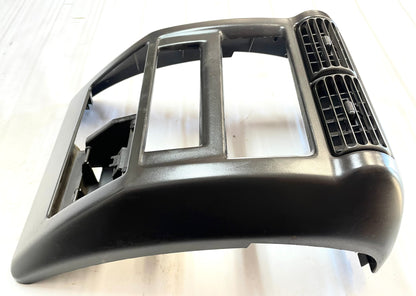 Jeep TJ Wrangler center bezel vent plastic dash trim with vents dark grey agate