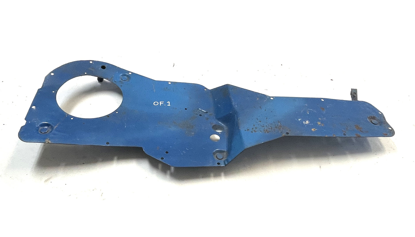 Placa de soporte de la caja del calentador del Jeep CJ, núcleo del ventilador del soplador, descongelador 78-86 de metal CJ5 CJ7. 