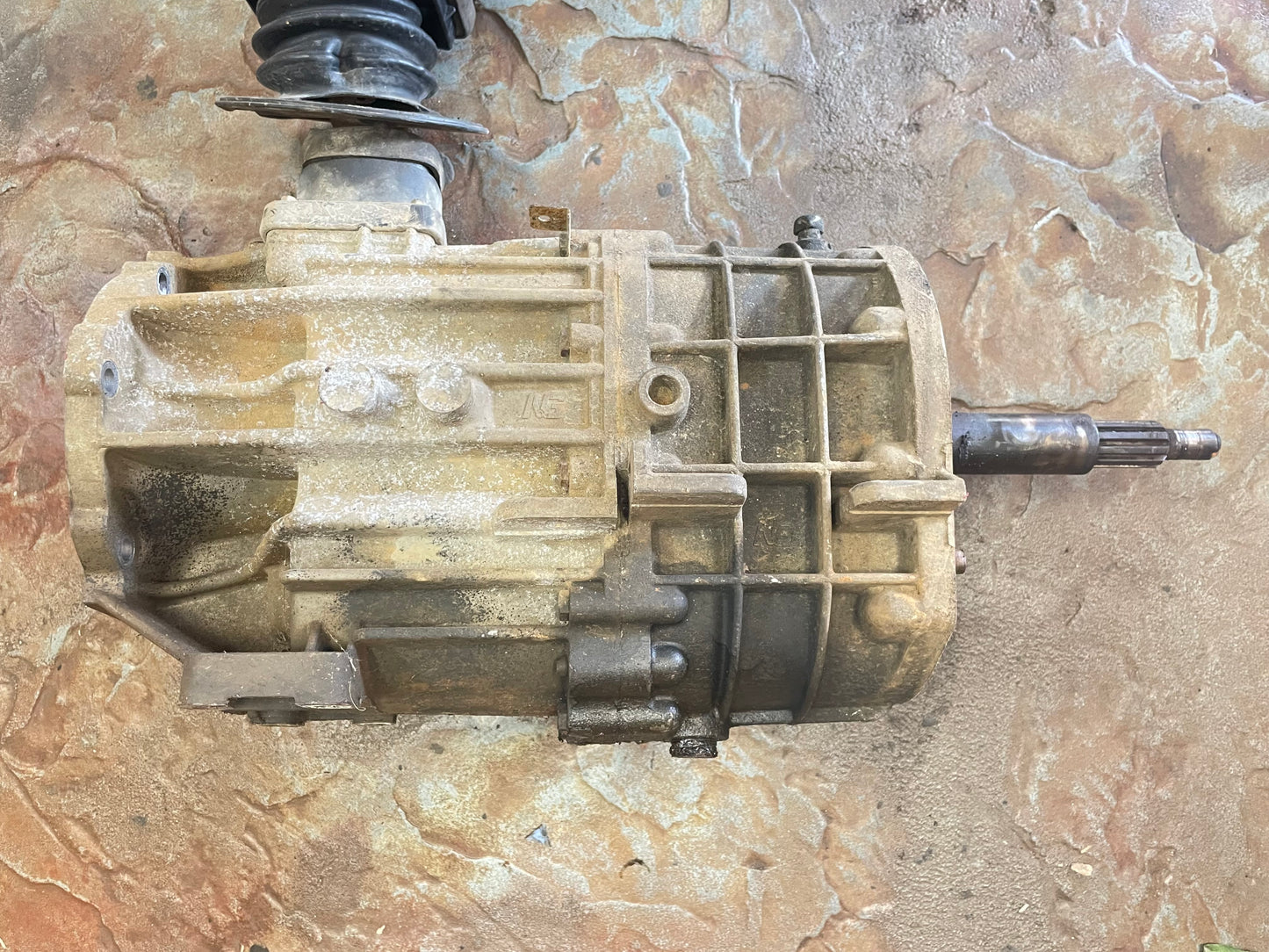 Jeep Wrangler TJ NV3550 manual Transmission 52104388AC five speed 4.0 six cyl.