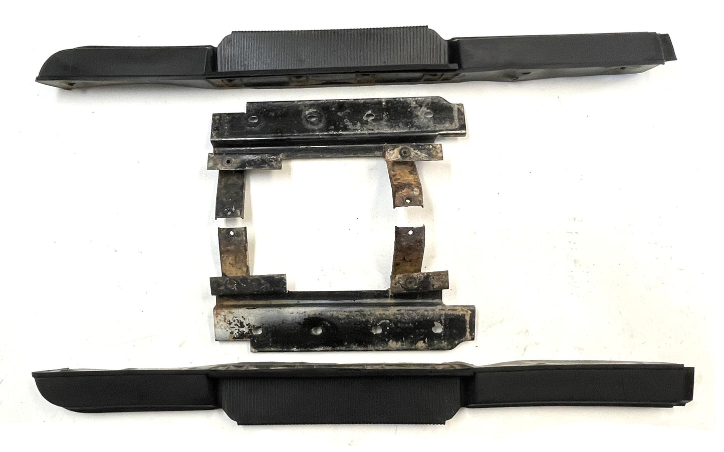 Jeep YJ Side Steps Flares 87-95 Wrangler Running Board Step Factory Flare Black