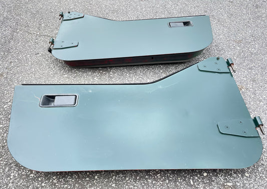 Puertas de media altura para Jeep YJ CJ7 Wrangler Puerta de acero de fábrica Leer anuncio 