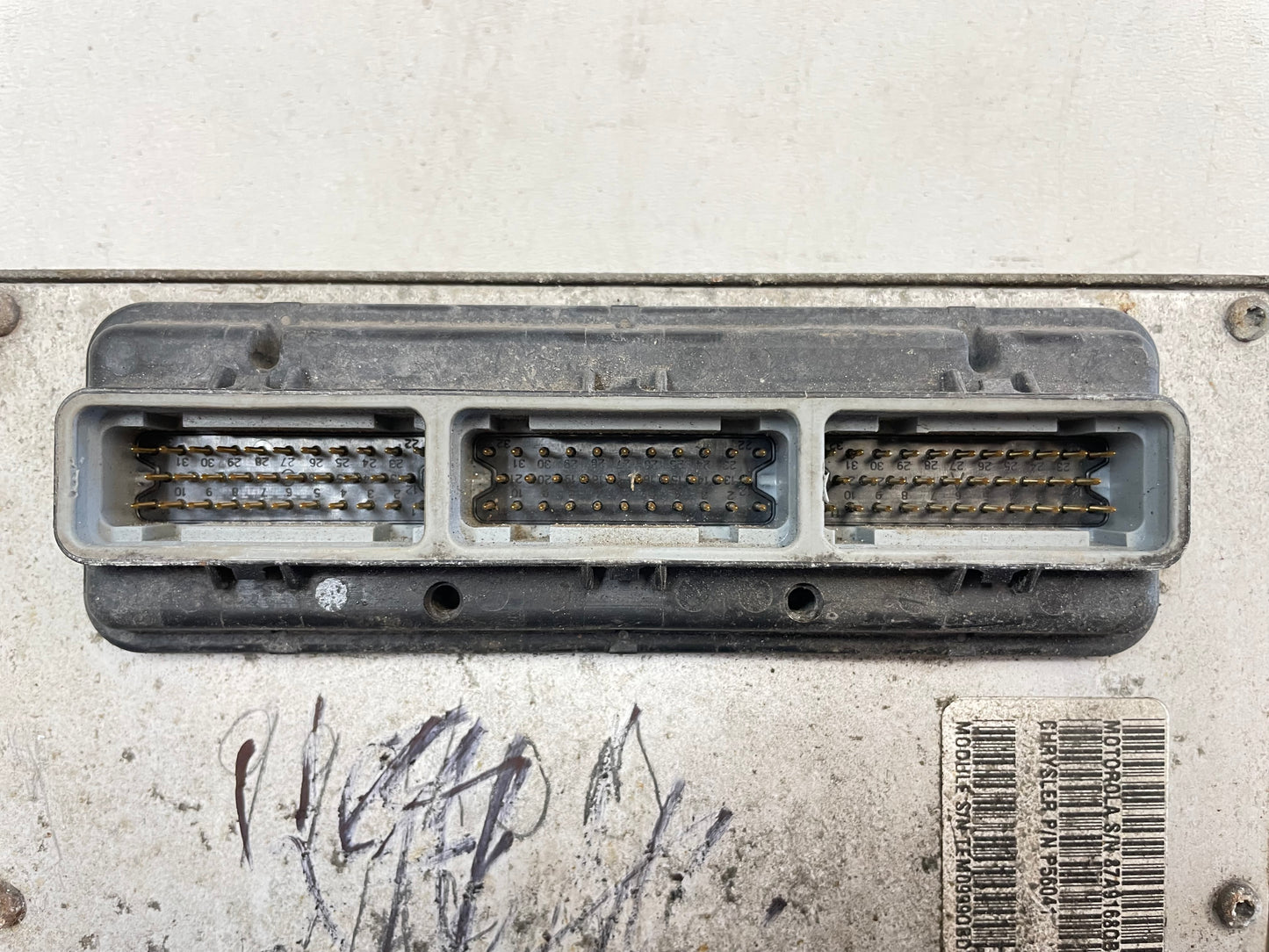 Computadora ECM 4.0 para Jeep TJ de 1999, seis cilindros, transmisión manual AX15, P56041466AD, Wrangler