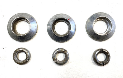 Jeep CJ5 CJ7 CJ8 switch bezel and nut (set of 3) headlight fan wiper switches
