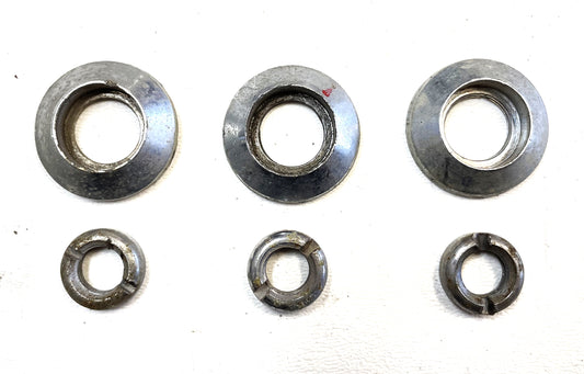 Jeep CJ5 CJ7 CJ8 switch bezel and nut (set of 3) headlight fan wiper switches