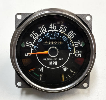 Jeep CJ Speedometer Odometer CJ5 CJ7 CJ8 Gauge 85 MPH Read Ad 143,505