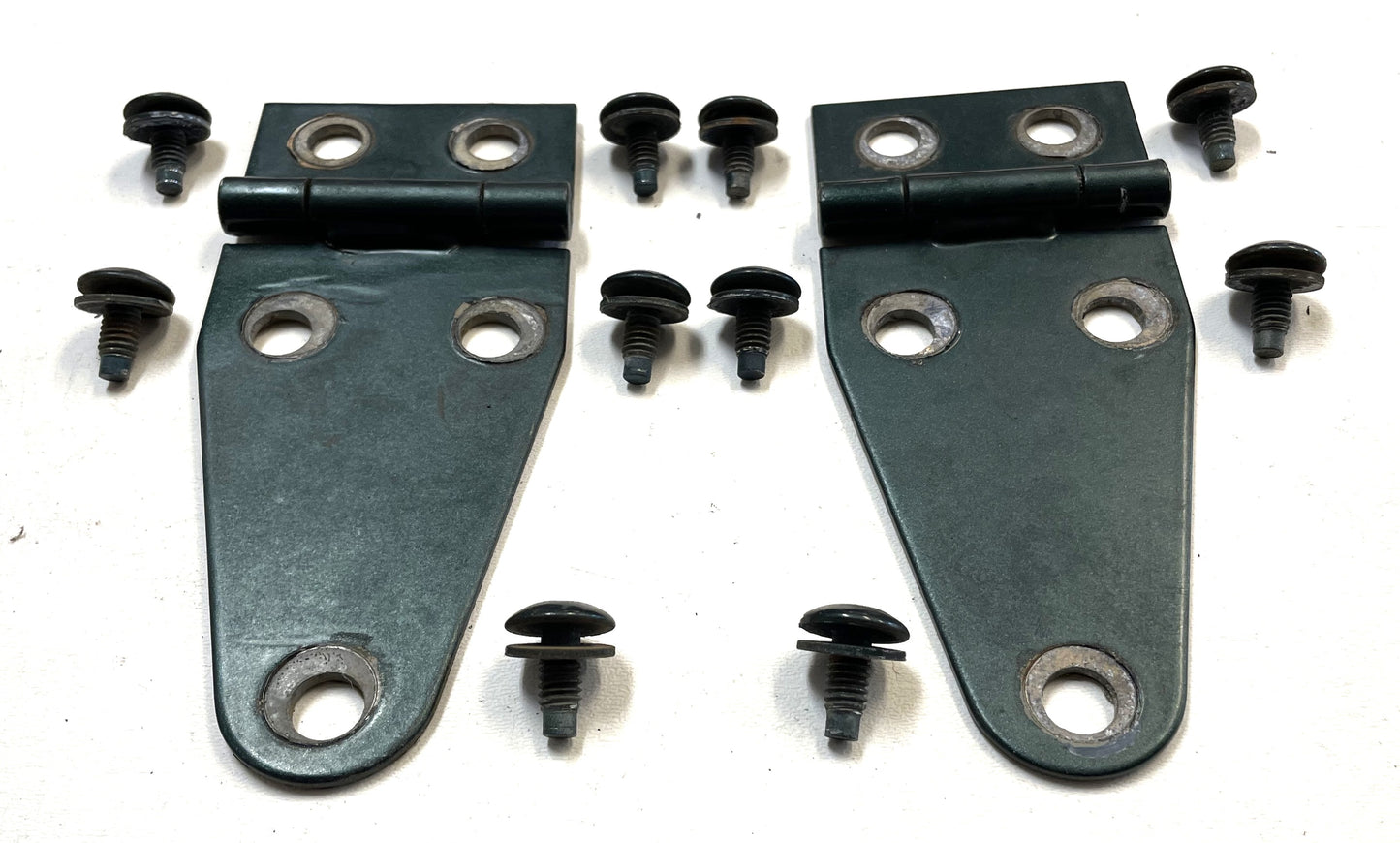 Jeep CJ YJ hood hinges emerald blue greeCJ5 CJ7 CJ8 Wrangler 76-95 FREE SHIPPING!