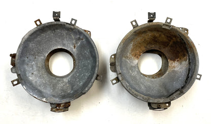 72-86 Jeep CJ headlight buckets CJ5 CJ7 CJ8 headlights basket adjuster grille