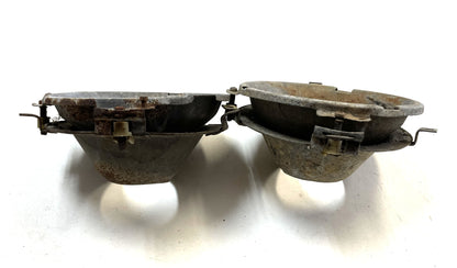 72-86 Jeep CJ headlight buckets CJ5 CJ7 CJ8 headlights basket adjuster grille