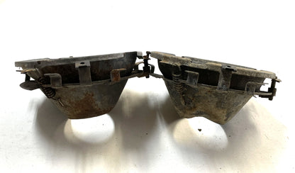 72-86 Jeep CJ headlight buckets CJ5 CJ7 CJ8 headlights basket adjuster grille