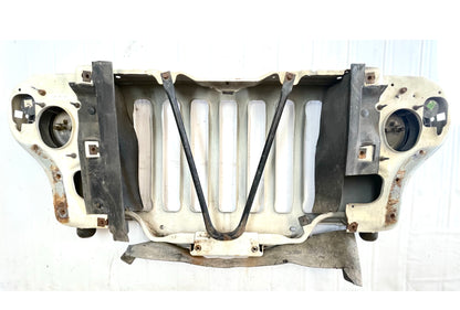 Parrilla Jeep TJ con faros delanteros BLANCA 97-06 Wrangler Grille ENVÍO GRATIS 