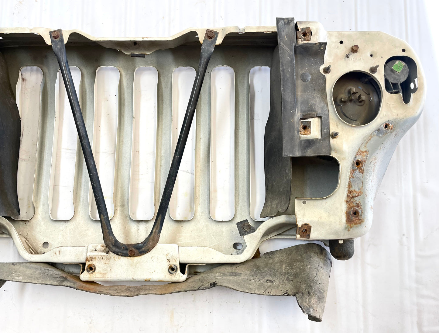 Parrilla Jeep TJ con faros delanteros BLANCA 97-06 Wrangler Grille ENVÍO GRATIS 