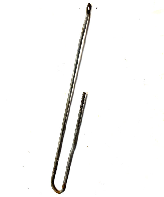 92-95 Jeep YJ door linkage rod driver side handle striker threaded end Wrangler