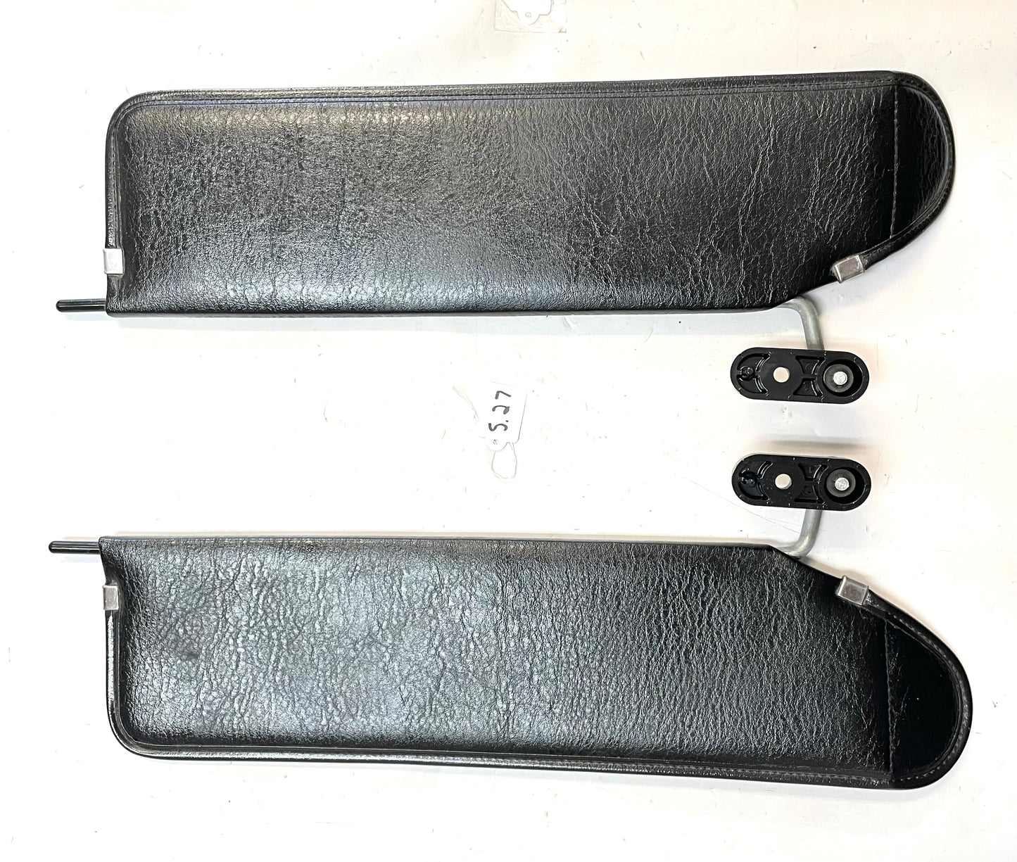 Jeep TJ LJ Factory  sun visors Agate left right pair dark grey 03-06 Wrangler