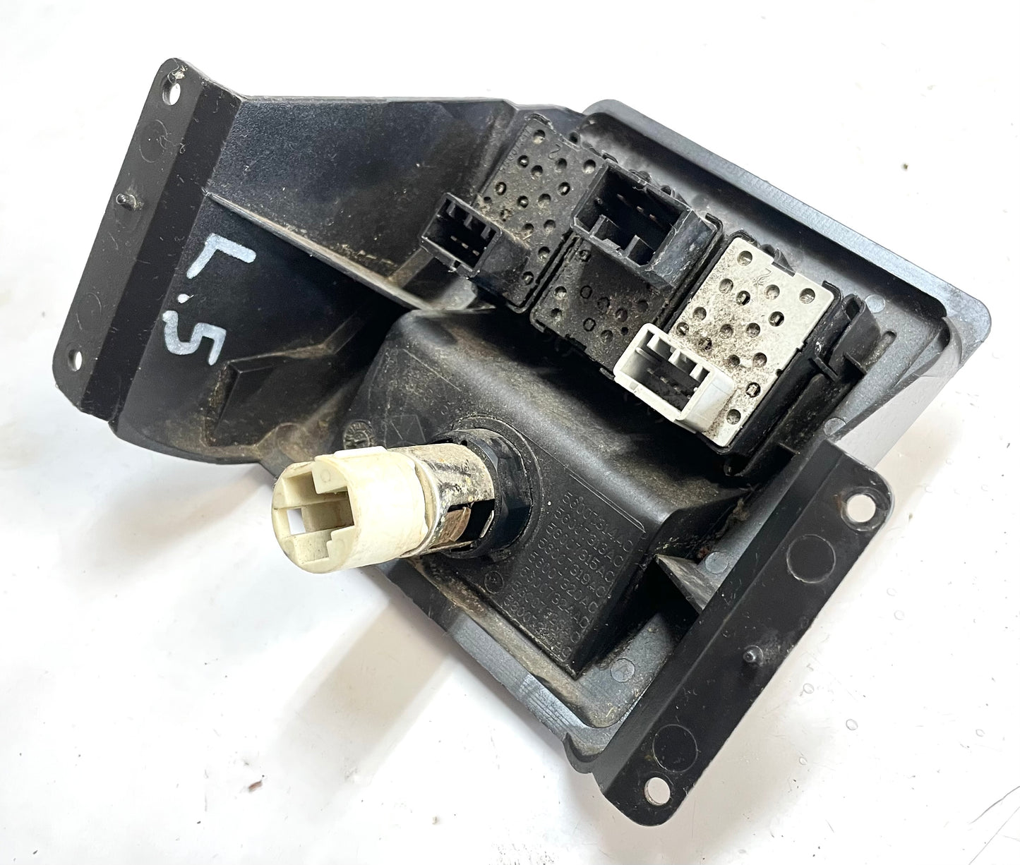 Jeep Wrangler TJ switch bezel 12 volt outlet Dash rear wiper defrost fog light