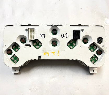 Jeep TJ Wrangler gauge cluster 56047016AE Speedometer 93k instrument fits 03-04