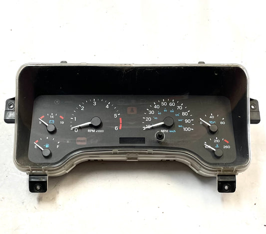 97-00 Jeep TJ Wrangler Tablero de instrumentos Indicadores del velocímetro Indicador 56009170AC 176,000 