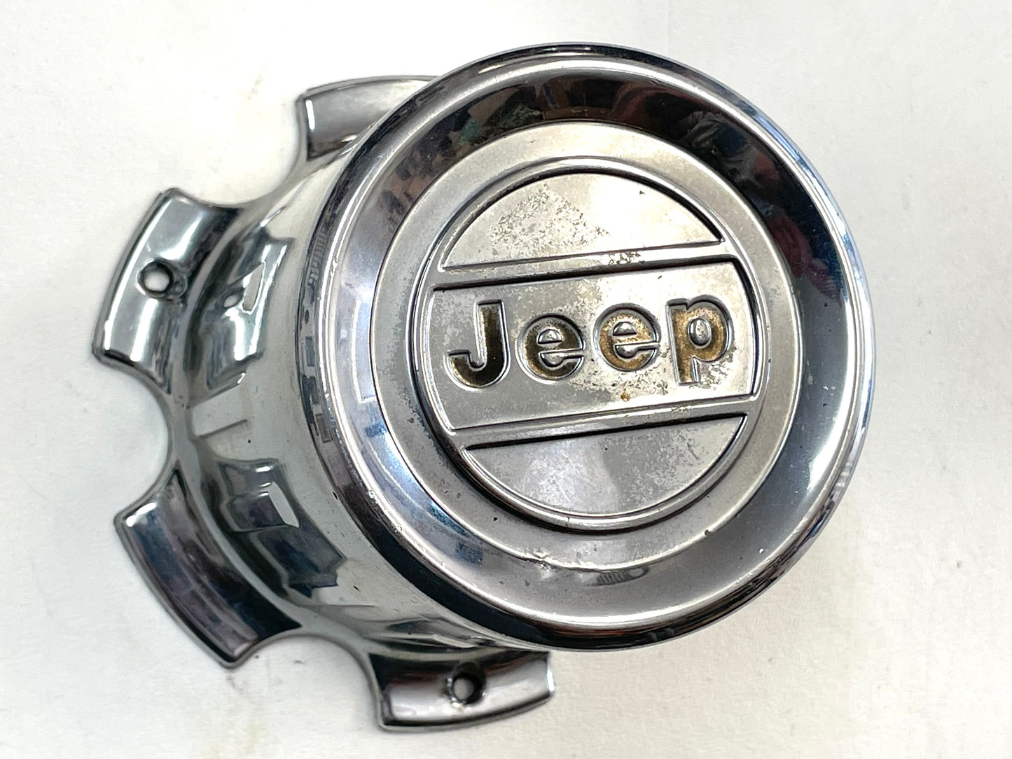 AMC Jeep Cherokee J10 wheel center cap 5361652 chrome 6 lug FREE SHIP