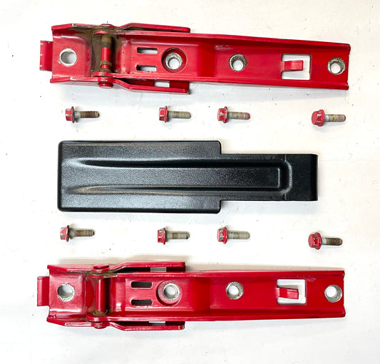 Bisagras para portón trasero Jeep TJ, juego de bisagras para portón trasero, color blanco, para Wrangler 04 05 06