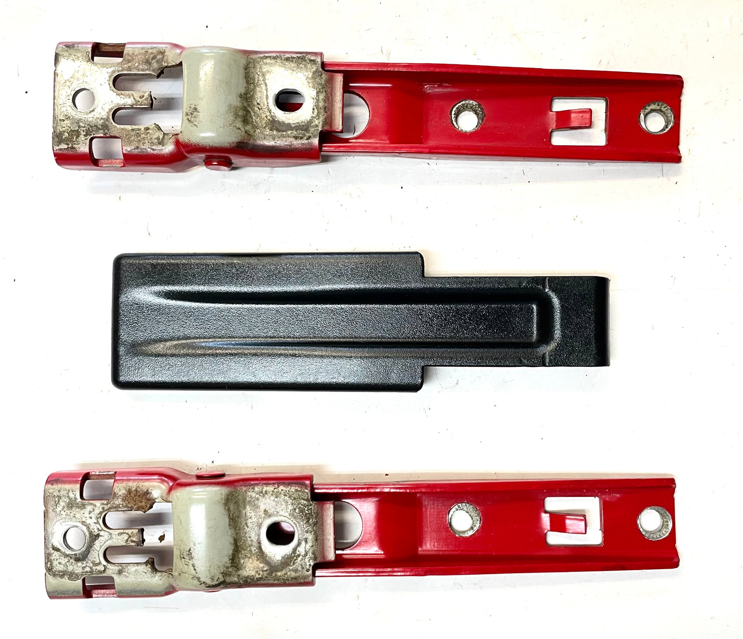 Bisagras para portón trasero Jeep TJ, juego de bisagras para portón trasero, color blanco, para Wrangler 04 05 06