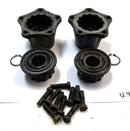 ¡Bujes de 5 pernos para Jeep CJ que se adaptan a modelos CJ5, CJ7 y CJ8 DANA 30 de 81 a 86, eje delantero con bloqueo de serie! 