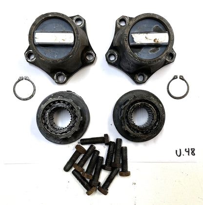 ¡Bujes de 5 pernos para Jeep CJ que se adaptan a modelos CJ5, CJ7 y CJ8 DANA 30 de 81 a 86, eje delantero con bloqueo de serie! 