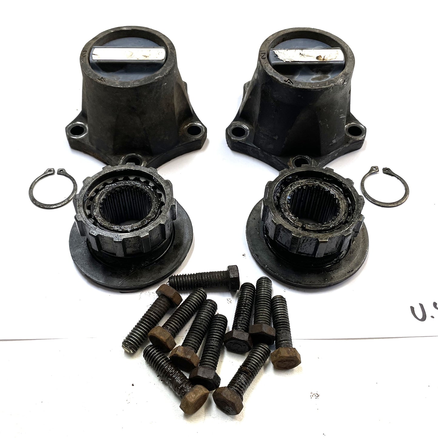 ¡Bujes de 5 pernos para Jeep CJ que se adaptan a modelos CJ5, CJ7 y CJ8 DANA 30 de 81 a 86, eje delantero con bloqueo de serie! 