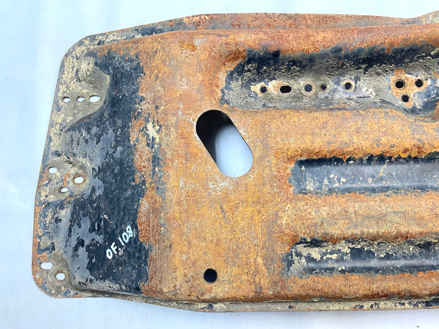 Placa de protección de transmisión Jeep CJ, travesaño, cárter T150 T18 76-79 CJ5 CJ7 