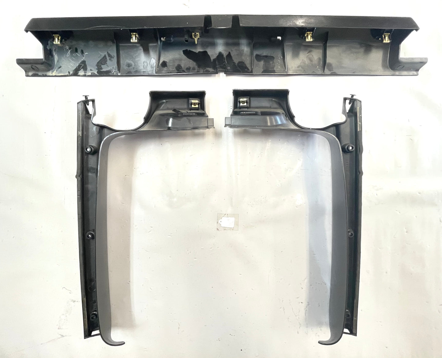 Jeep TJ Wrangler Windshield Trim plastic outer panels left right fits 03-06