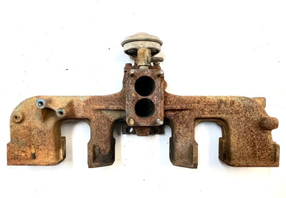 Jeep CJ7 CJ5 4.2 two barrel intake manifold 258 232 6 cylinder AMC J10 Cherokee