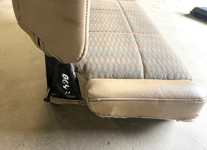 Jeep TJ Wrangler back Seat with brackets Tan factory folding rear 97-02