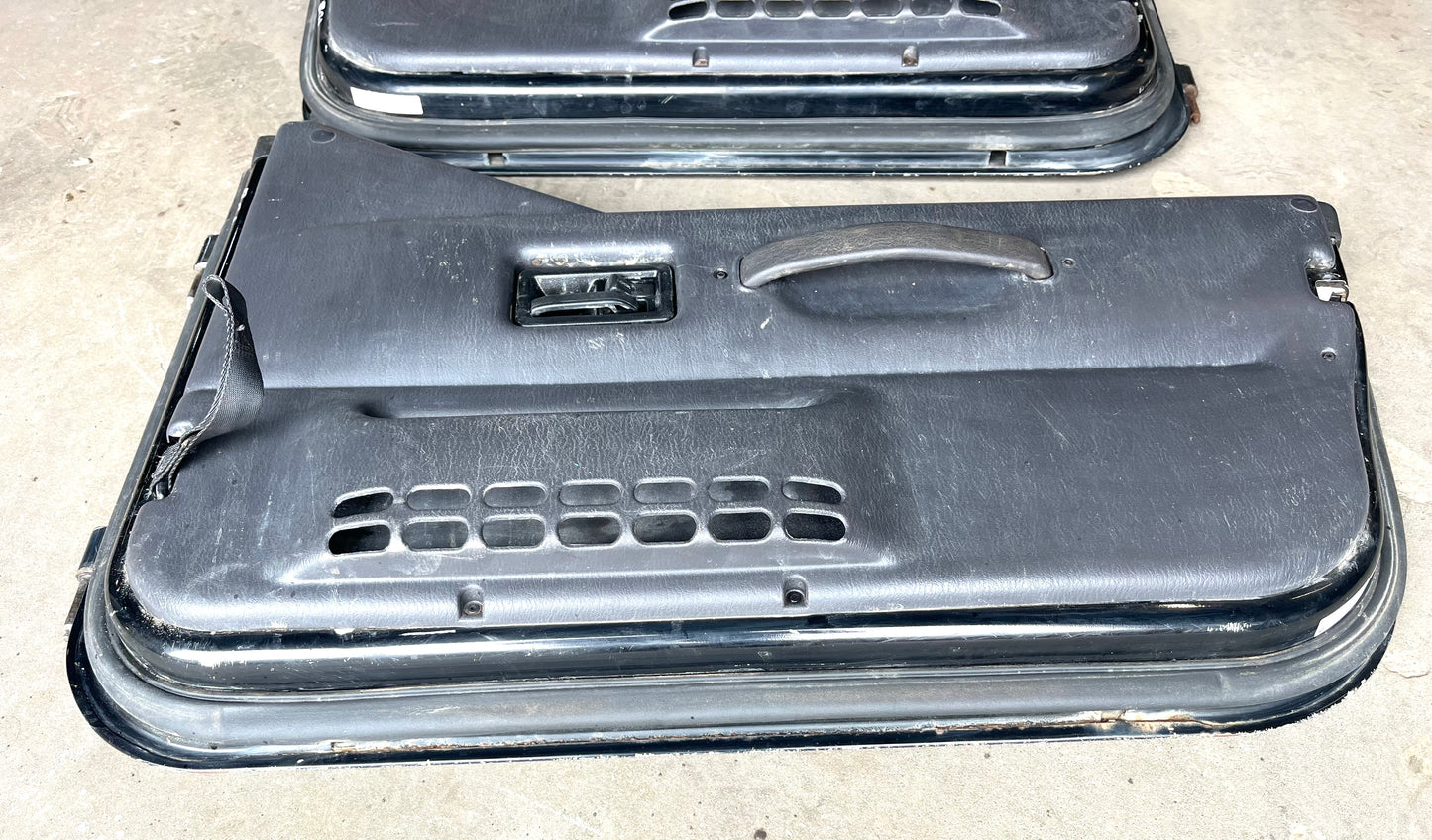 Jeep TJ Wrangler half doors Black left right door fits 97-06 agate panels
