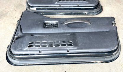 Jeep TJ Wrangler half doors Black left right door fits 97-06 agate panels