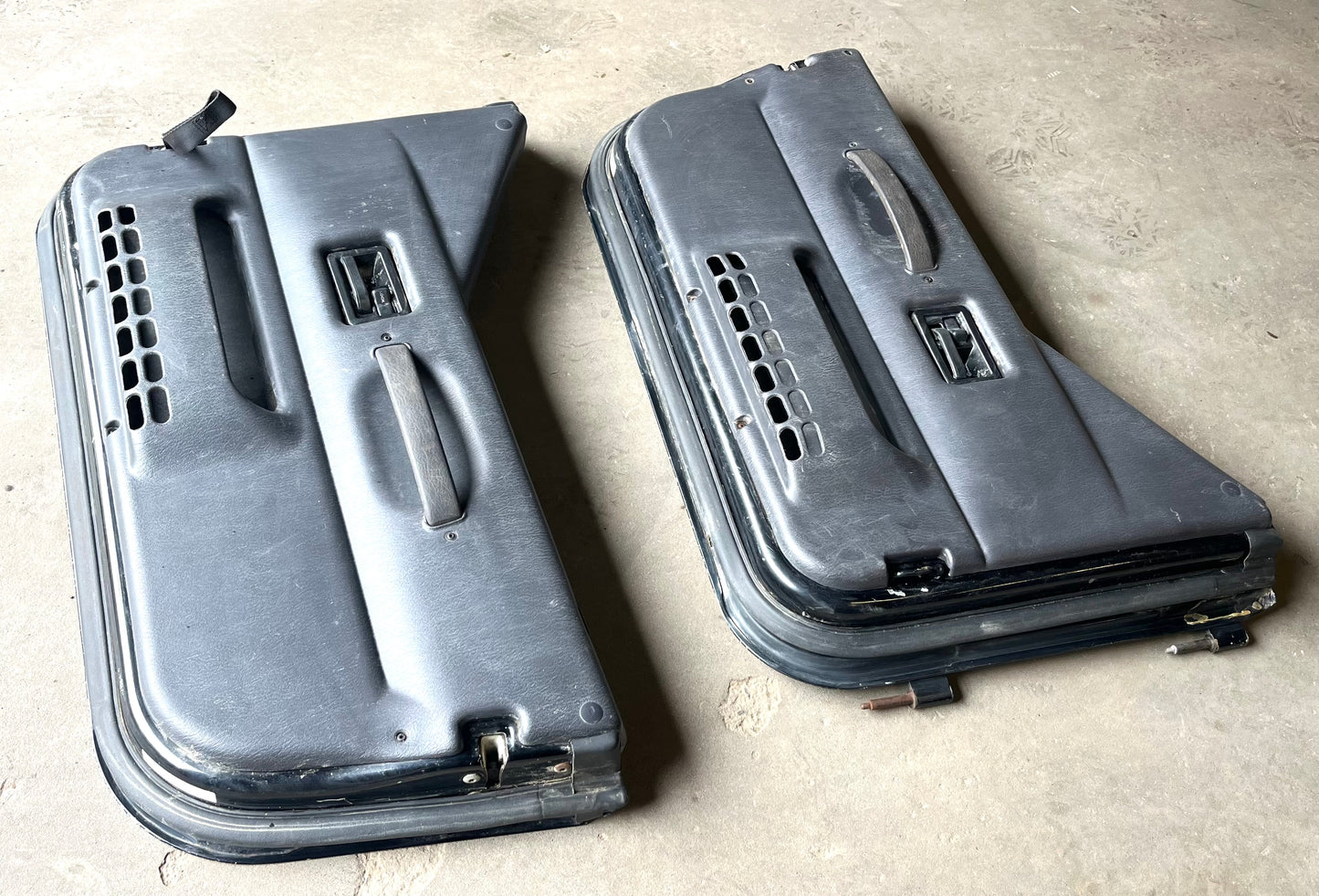 Jeep TJ Wrangler half doors Black left right door fits 97-06 agate panels