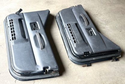 Jeep TJ Wrangler half doors Black left right door fits 97-06 agate panels