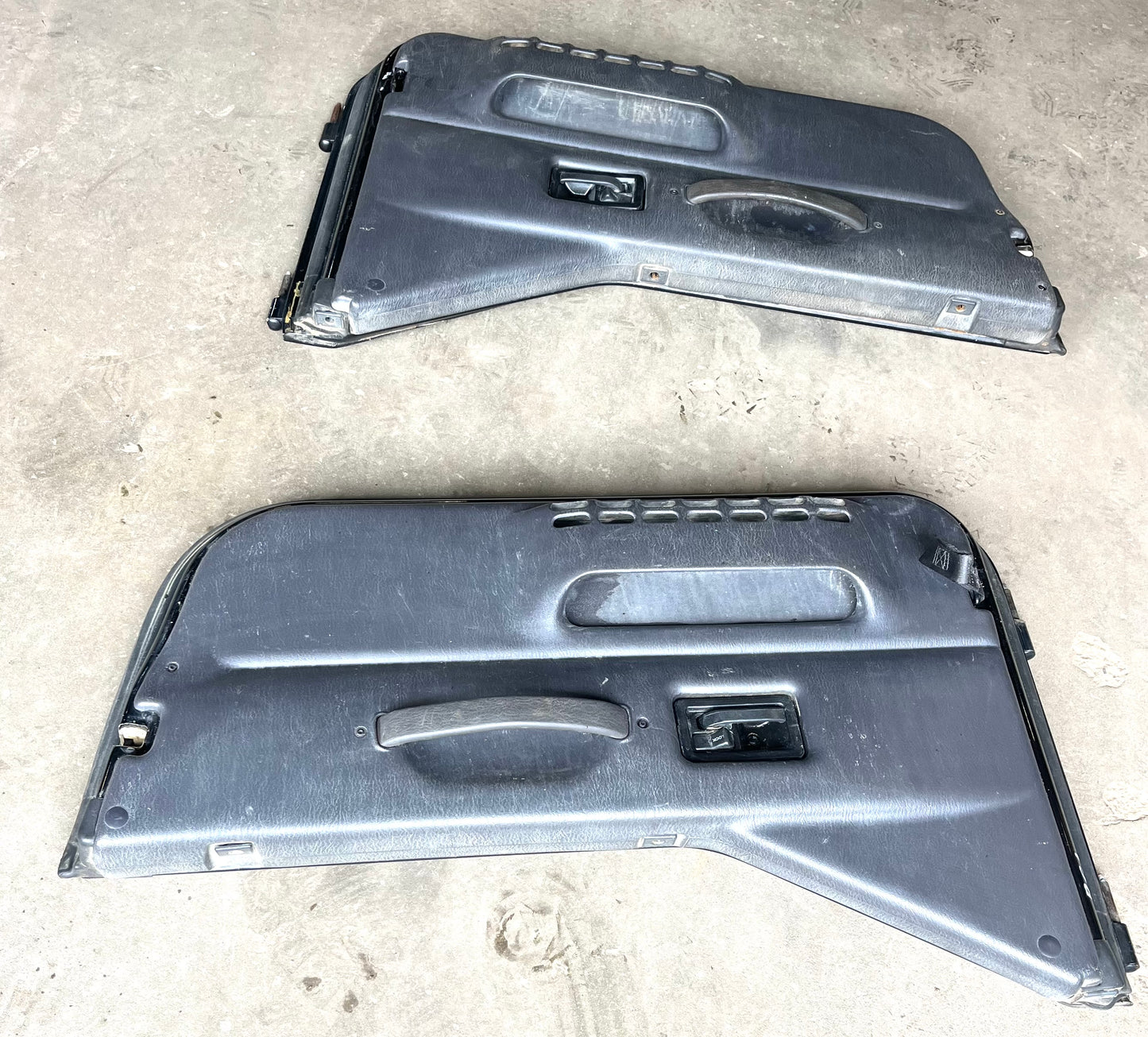 Jeep TJ Wrangler half doors Black left right door fits 97-06 agate panels