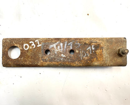 Jeep CJ Transmission Mount bracket bar skidplate CJ5 CJ7 T150 T18 T4 T5 Sr4 10”