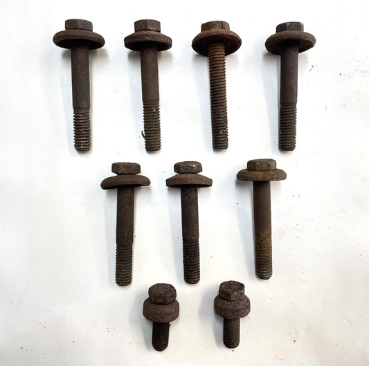 Jeep CJ intake manifold bolts washers 4.2 six cylinder 72-80 CJ5 CJ7 232 258