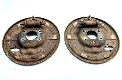 Placas de soporte para tambor de freno Jeep CJ5 CJ7 AMC 20, frenos izquierdo/derecho de 11"