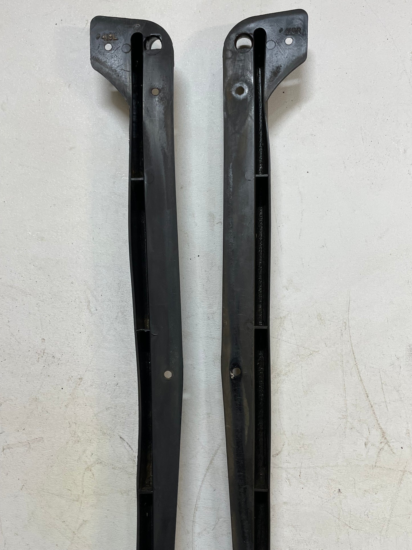 Jeep CJ soft top door surround plastic bracket windshield Whitco Bestop CJ5 CJ7