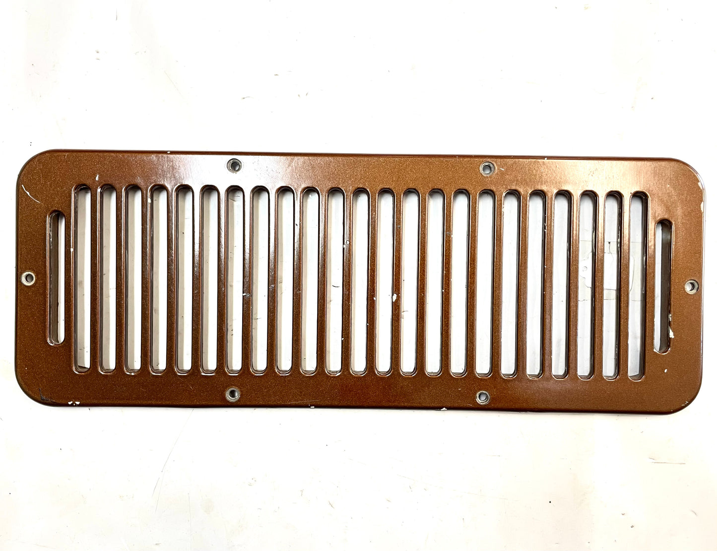 Jeep CJ Cowl Vent 6 hole CJ5 CJ7 fresh air intake plastic fits 78-86 Brown