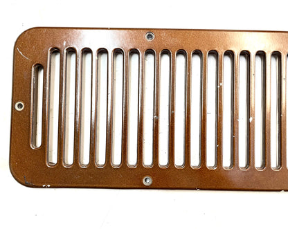 Jeep CJ Cowl Vent 6 hole CJ5 CJ7 fresh air intake plastic fits 78-86 Brown