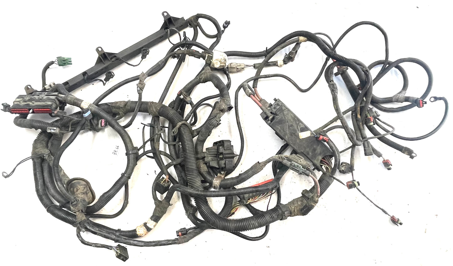 Jeep Wrangler YJ 4.0 Six Cylinder Engine Wiring Harness with ABS Manual 10 pin