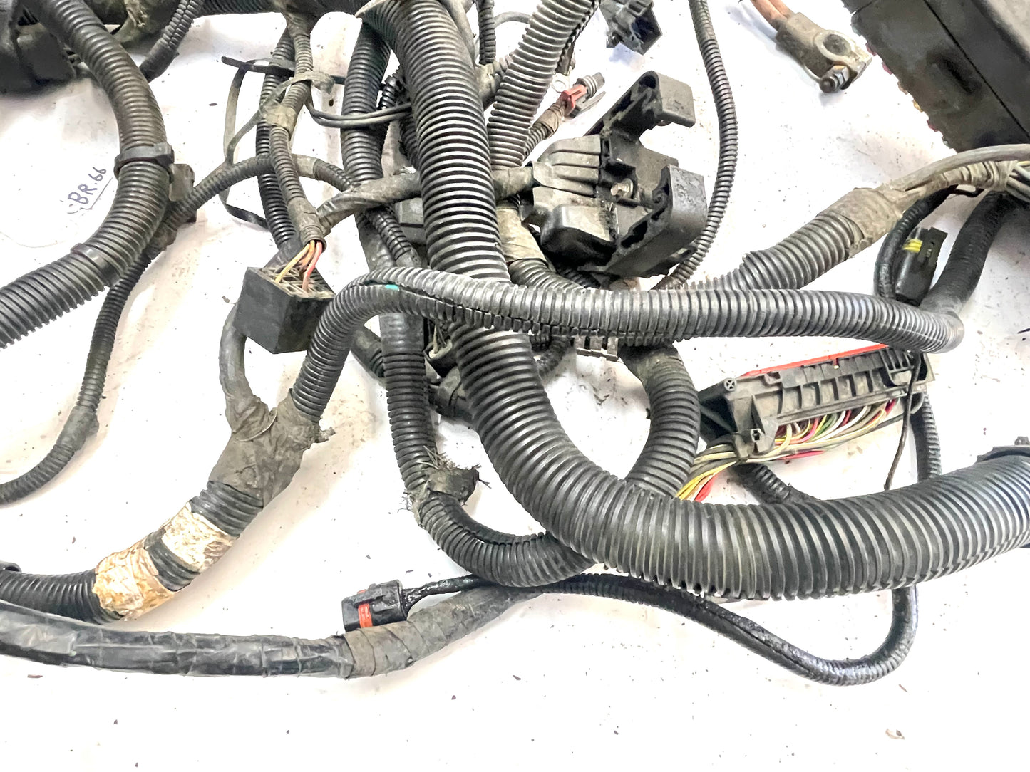 Jeep Wrangler YJ 4.0 Six Cylinder Engine Wiring Harness with ABS Manual 10 pin