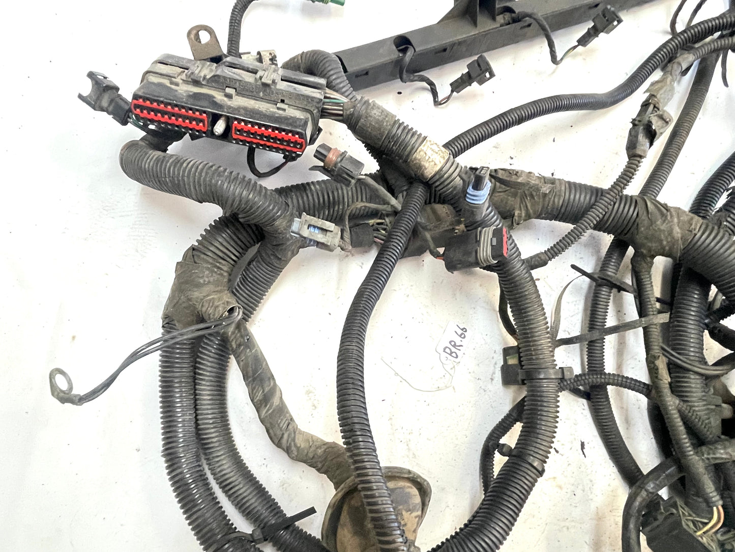 Jeep Wrangler YJ 4.0 Six Cylinder Engine Wiring Harness with ABS Manual 10 pin