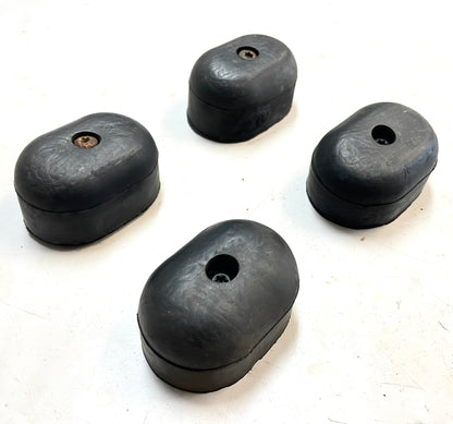 Almohadillas de tope para portón trasero de Jeep Wrangler YJ, tornillos de parachoques de goma 87-95 